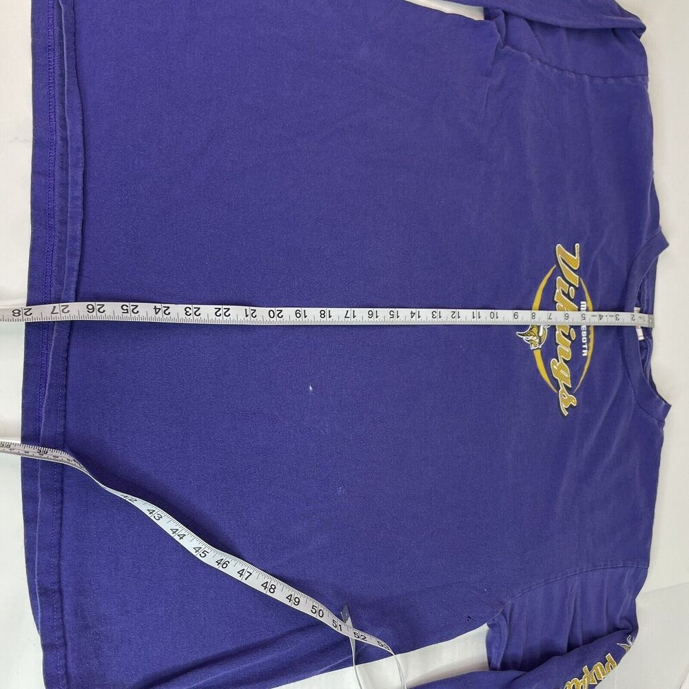 Vintage Minnesota Vikings Long Sleeve Shirt XL, Purple VF Imagewear Long Sleeve - Picture 8 of 11